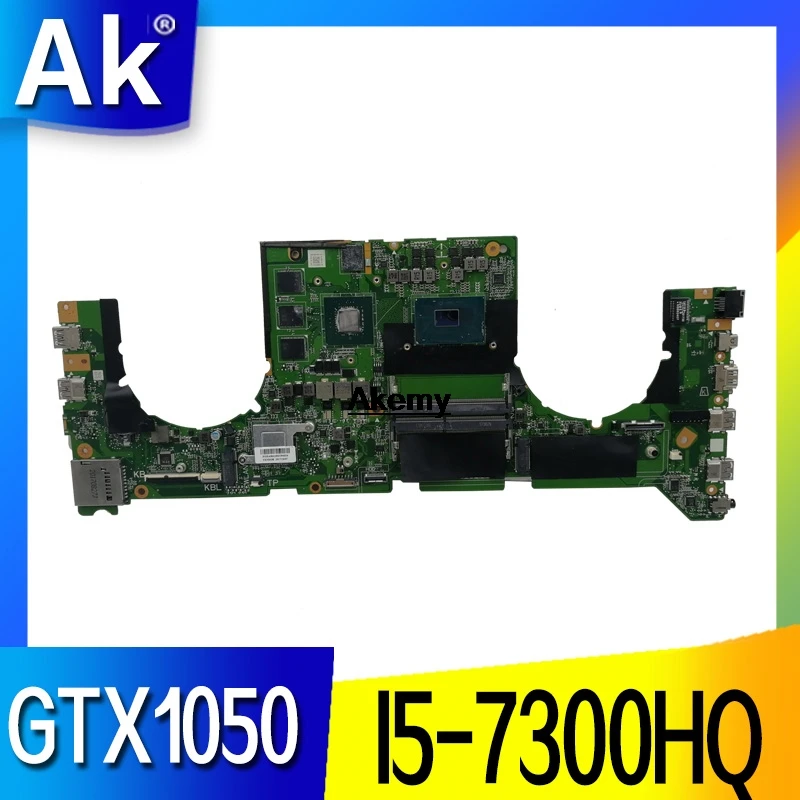  Akemy DABKNMB28A0 Laptop motherboard for ASUS ROG Strix GL703VD GL703V original mainboard I5-7300HQ