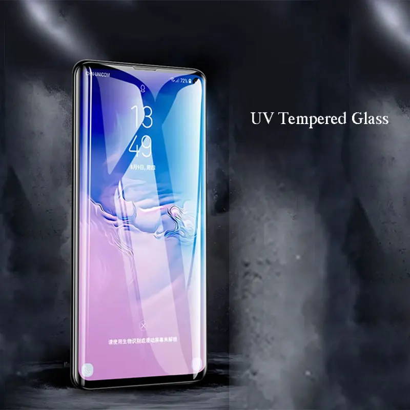 УФ закаленное стекло для Samsung Galaxy Note 10 Plus Nano жидкое Защитное экрана полное