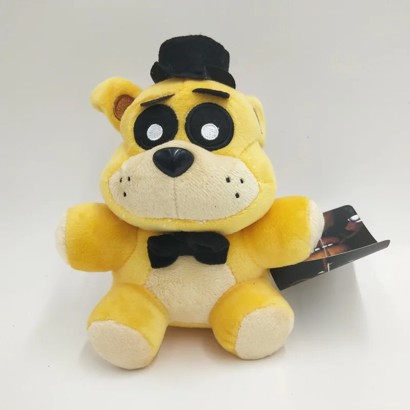 New Style Freddy's Toy Bear Midnight Five Nights Harem Plush Toys 6-Hat Bear