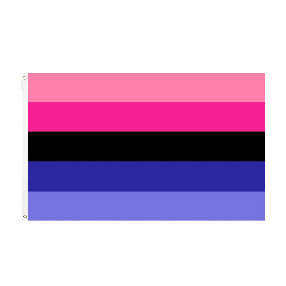 Xiangying подвесной 90*150 см гордость Радуга omnisexual флаг для украшения | Дом и сад