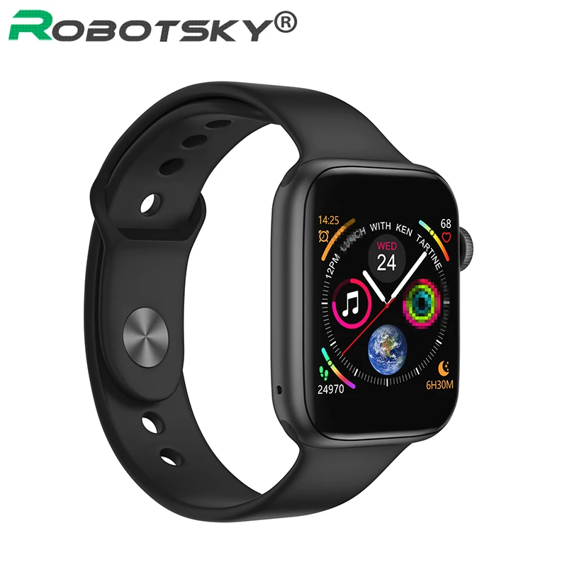 

New T5 Bluetooth Smart Watch 1.54" Full Screen Heart Rate Blood Pressure Sports Tracker Fitness PK F10 IWO 10 8 NY07 Smartwatch