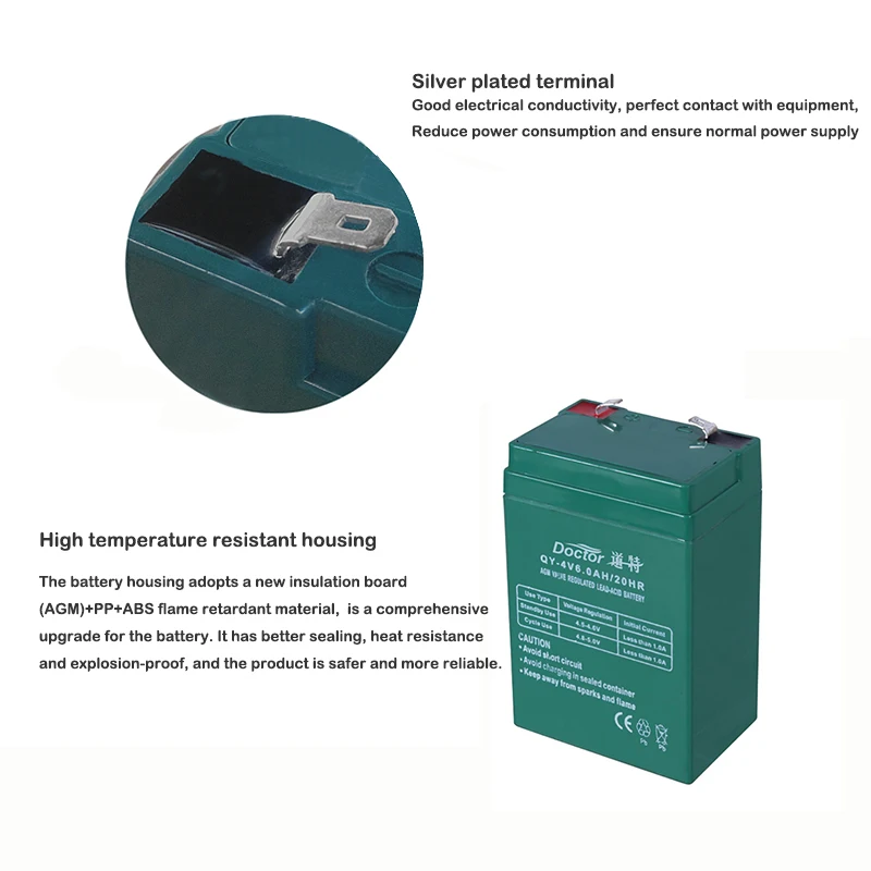Najtaniej 4V 6AH baterii kwasowo ołowiowych, 4V6AH zasilanie awaryjne dla LED światła awaryjne dziecięcy samochód zabawkowy waga elektroniczna akumulator wymiana