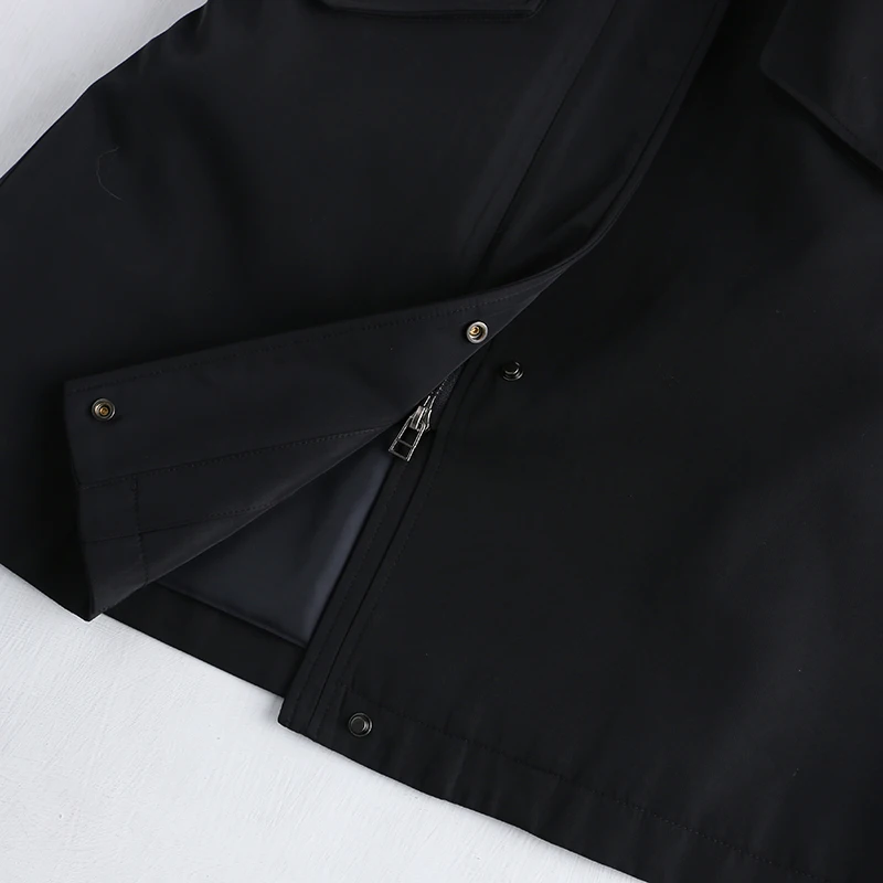 Женская модная парка с воротником из натурального Лисьего меха, подкладка из натурального кроличьего меха, верхняя одежда, Осеннее и зимнее пальто с капюшоном, женские меховые пальто