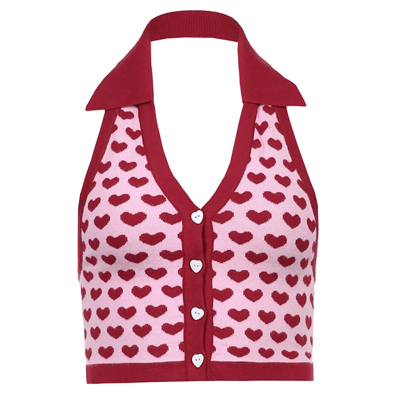 MosiMolly Pretty Pink Sweater Vest Women Cable Knit Sleeveless Knits Jumper Pullovers Sweater Cropped Sweater Tank
