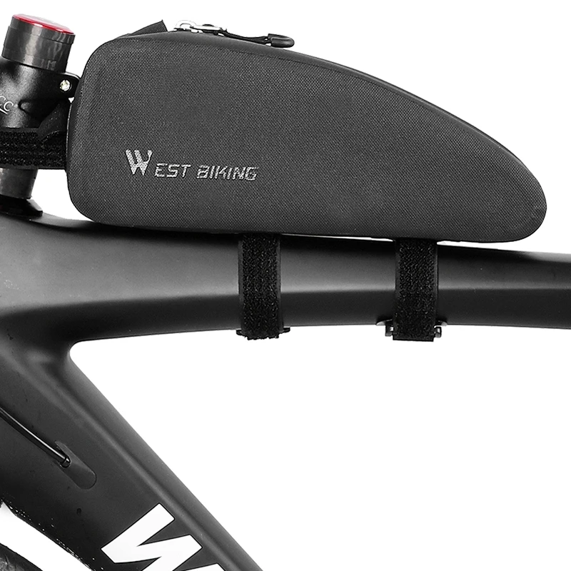 Велосипедная сумка West Biking, водонепроницаемая, Mtb, для шоссейного велосипеда, корзина с передней рамой, аксессуары для велоспорта, руль с тройным углом