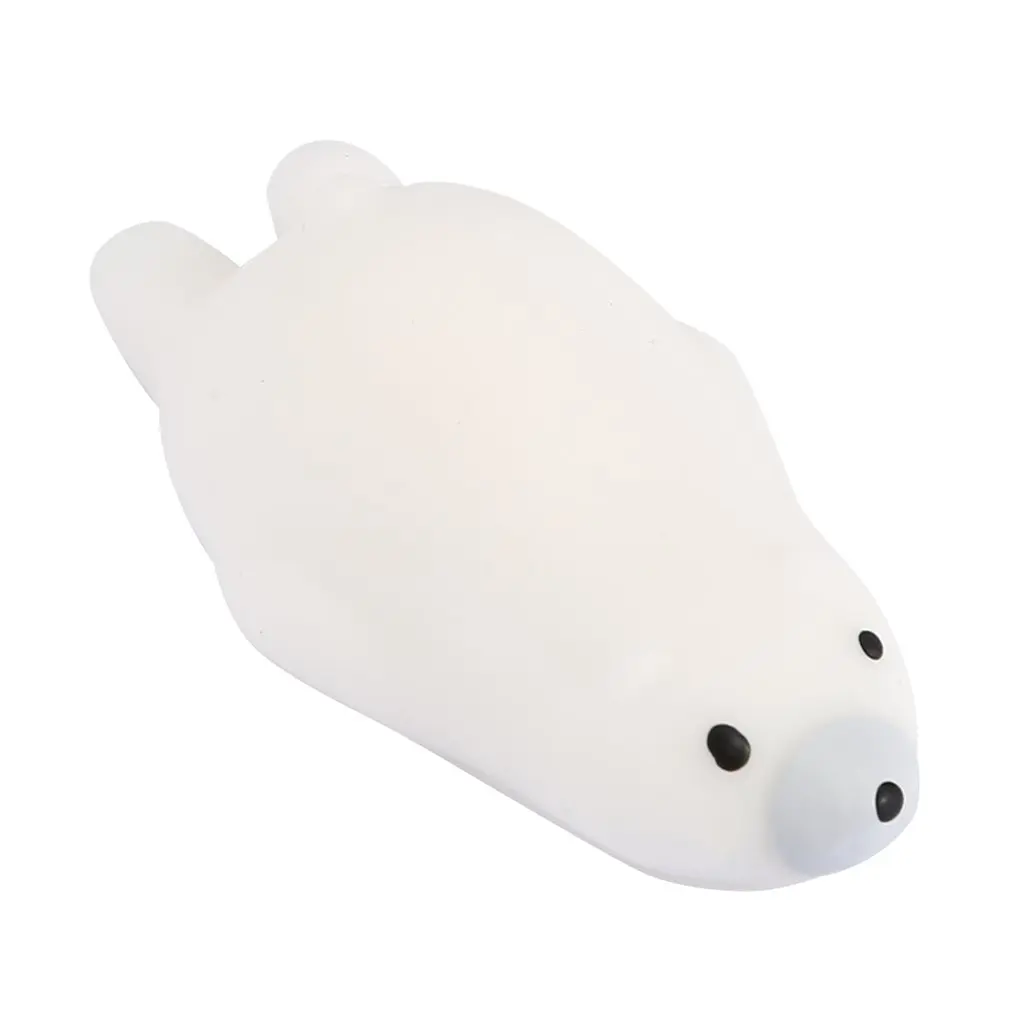 1 шт., Милая мини-игрушка в виде мягких животных, Ding-ding Cat, антистрессовый мяч для сжимания медленно распрямляющаяся игрушка, мягкая липкая игрушка для снятия стресса, забавная Подарочная игрушка - Color: 5