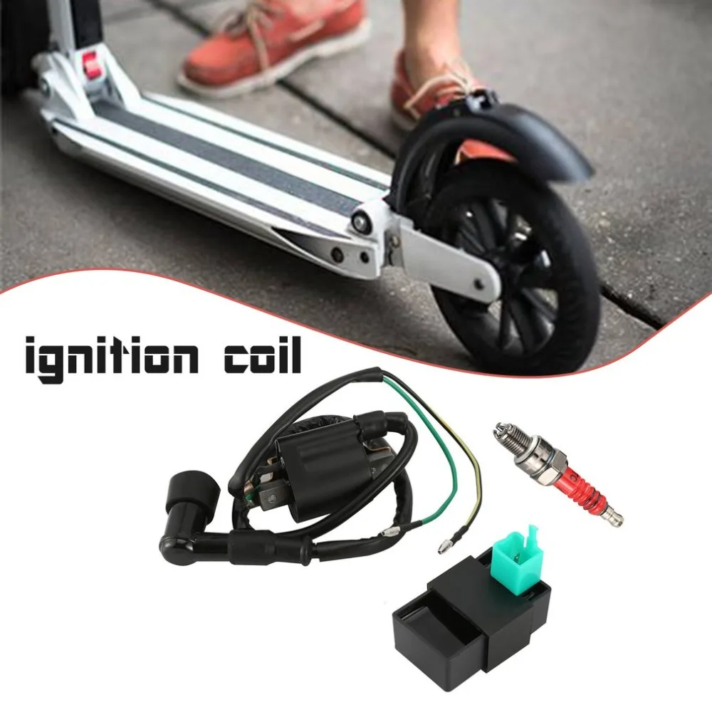 Катушка зажигания мотоцикла Cdi коробка свеча зажигания Стартер реле для 50Cc 70Cc 90Cc 110Cc 125Cc питбайк Atv Quad Taotao Roketa