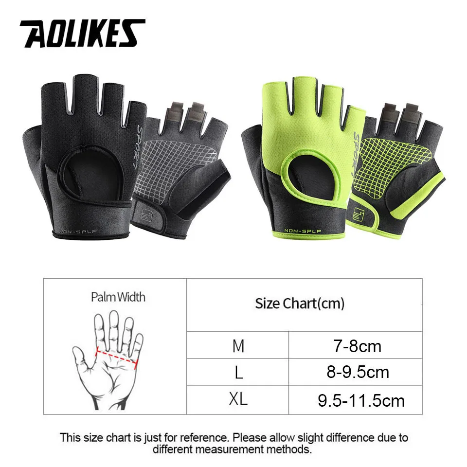 Gym Gloves Women Weight Lifting Crossfit Workout Fitness Gloves Breathable Bodybuilding Half Finger Hand Protector weightlifting gloves