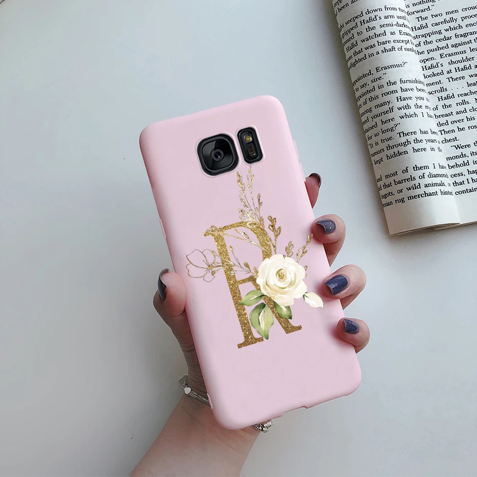 Cute Letters Soft Silicone Phone Case Cover