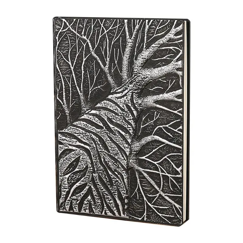 

Creative Embossed A5 Size Leather Notebook Journal Notepad Travel Diary Planner