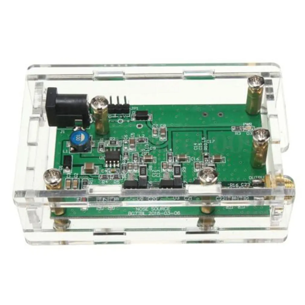 

DC 12V SMA Noise Source Simple Spectrum External Generator Tracking Source Module With Case