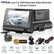 Caméra de tableau de bord avec capteur G, enregistreur vidéo pour voiture, 1080P, objectif Full HD, 170 degrés, 2019 df, nouveau, 4.0 pouces