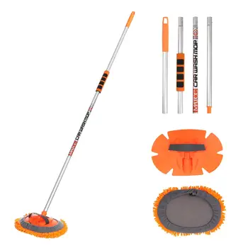 

Retractable Multifunctional Soft Chenille Car Wash Mop Wax Brush Dust Tweezers Cleaning Car Cleaning Car Washing Tools Wax Drag