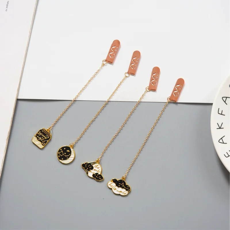 4 шт./компл. динозавр райские Металлические Закладки брелок книга комиксов держатель сообщения карты подарок канцелярские принадлежности