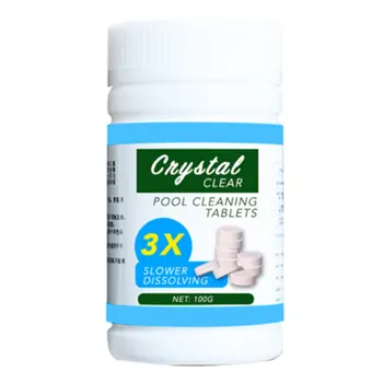 

Eliminate Bacteria And Controls Algae In The Water Purify Water No More Dirty Pool Waterpool Cleaning Tablet