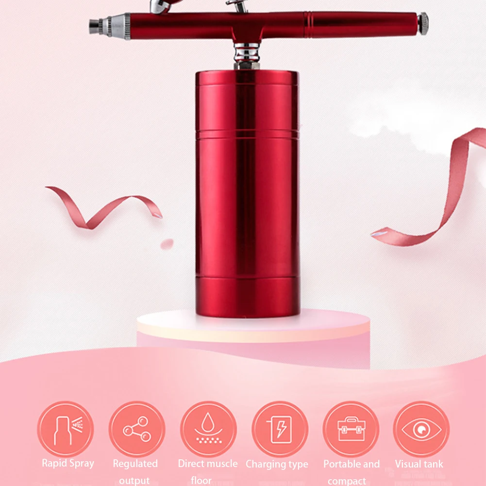 0.3mm Nozzle Nail Art With Compressor Single Action Tools Manicure Spray Multifunction Airbrush Set Cake Making Painting Tattoo