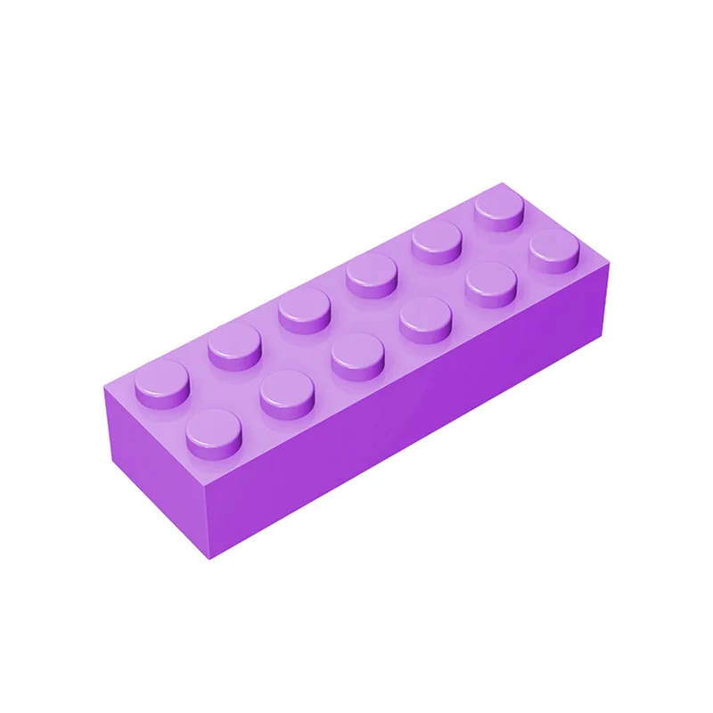 

10PCS 44237 2456 2x6 MOC Compatible Brick Parts Building Blocks Accessories Assemble Replaceble Changeover Particle DIY Kid Gift