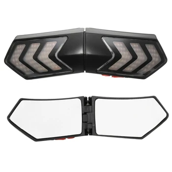 

Motorcycle Helmet Led Wireless Brake Stop And Turn Signal Indicator