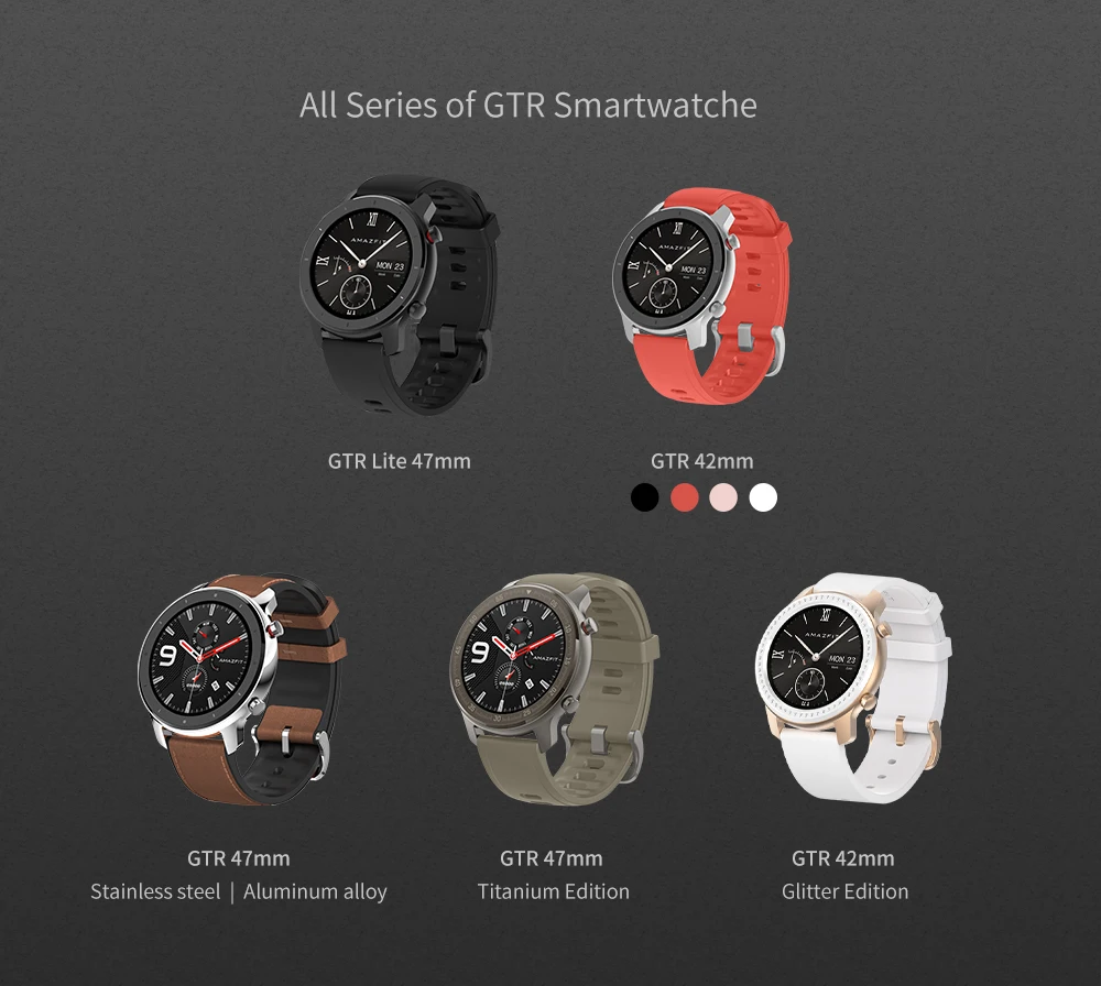 amazfit gtr lite 47mm