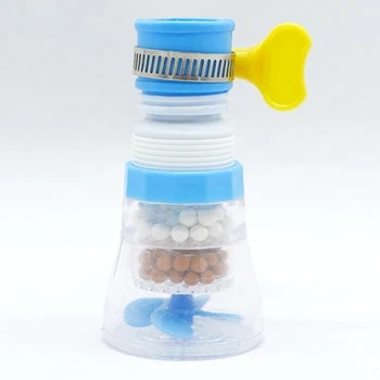 

360 Degree Rotation Double Layer PVC Water Saving Sprayer Kitchen Purifier Faucet Home Sprinklers Anti Splash Adjustable Filter