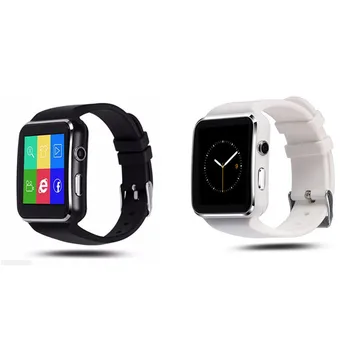 

X6 Smart Watch with Touching Screen Camera Support SIM TF Card Bluetooth Smartwatch DQ-Drop