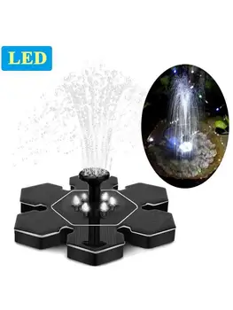 

9V 2.4W Garden LED Solar Fountain Floating Garden Decoration Water Fountain Solar Powered Fountain Water Fountain Drop Shipping