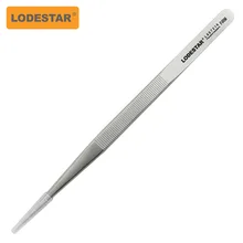 Шэньчжэнь Lodestar Leda L607216 из нержавеющей стали с острым носком 165 Пинцет противоскользящие удлиненные тусклые полировочные пинцеты