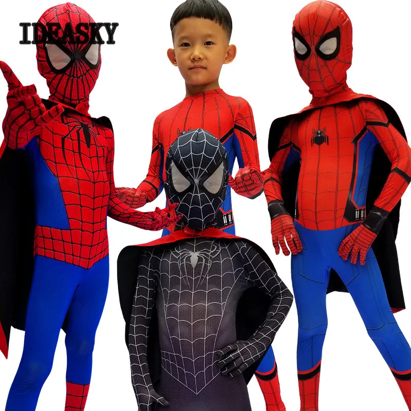 Marvel Legends костюм Человека паука детская маска одежда для костюмированной