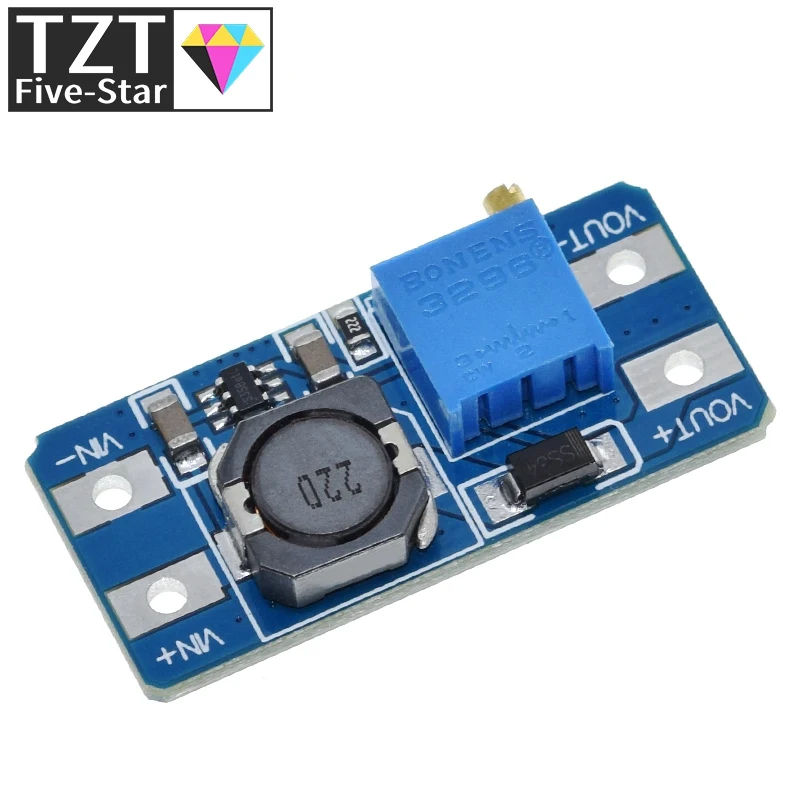 1/5/10PCS MT3608 DC-DC Step Up Converter Booster Netzteil Modul Boost Step-up Board MAX ausgang 28V 2A – Detail 14