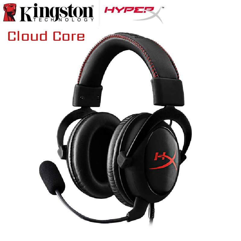 Игровые наушники HyperX Cloud Core/7 1 компьютерная гарнитура с микрофоном для ПК PS4 Xbox One
