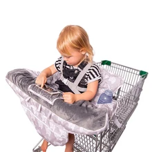 2 в 1 Складная Супермаркет Ресторан подушка для детского сиденья позиционер корзина крышка с карманами Pad высокий стул многофункциональный, безопасный