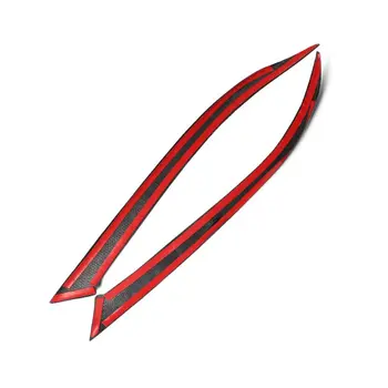 

Real Carbon Fiber Eyebrows Eyelids Headlight Cover Trim for Ford* Focus R2LC
