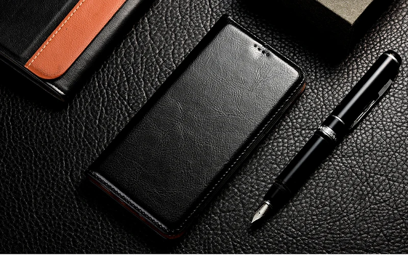 Роскошный чехол из натуральной кожи для sony Xperia XZ XZs XR XZ1 XZ2 XZ3 XZ4 XZ5 Z5 Premium Compact Чехол В Стиле Ретро Crazy Horse откидная крышка