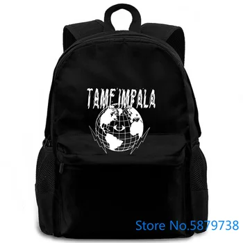 

Tame Impala Globe 2019 Personality women men backpack laptop travel school adult student