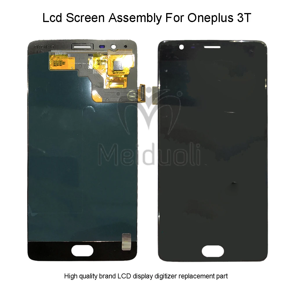 

Quality Lcd For Oneplus 3T LCD Display Touch Screen Digitizer Assembly Replacement Accessory For One plus A3010 A3000 A3003 3