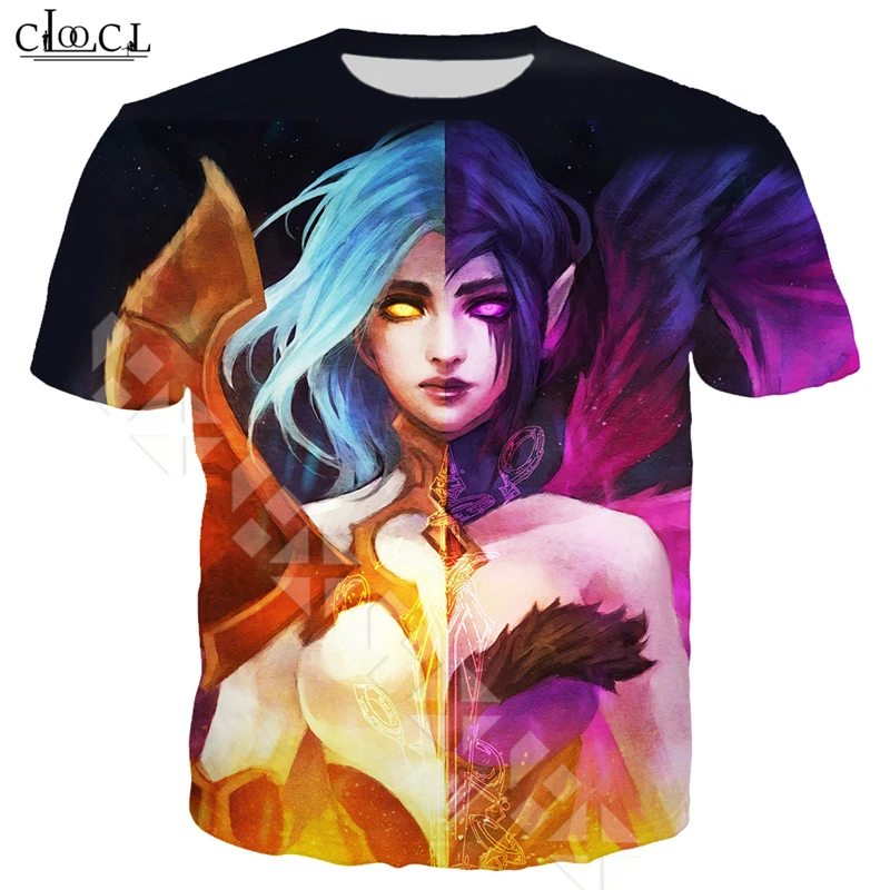 

Popular Game League of Legends T Shirt Men/Women 3D Printed T Shirts Casual Style Hero Skin T-shirt Streetwear Pullovers T322