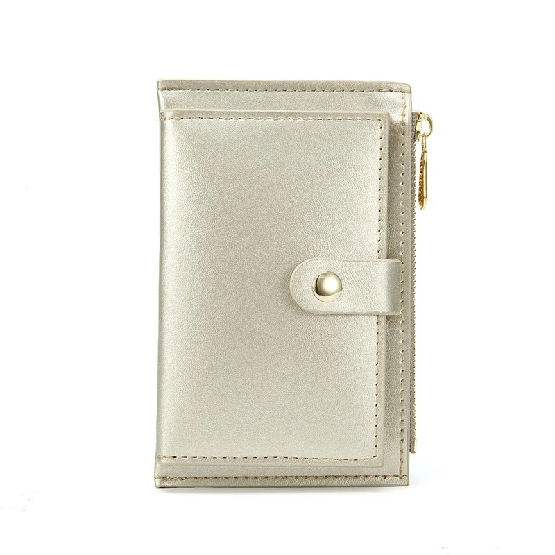 Purses Women Coins Cards | Leather Zipper Purse | Leather