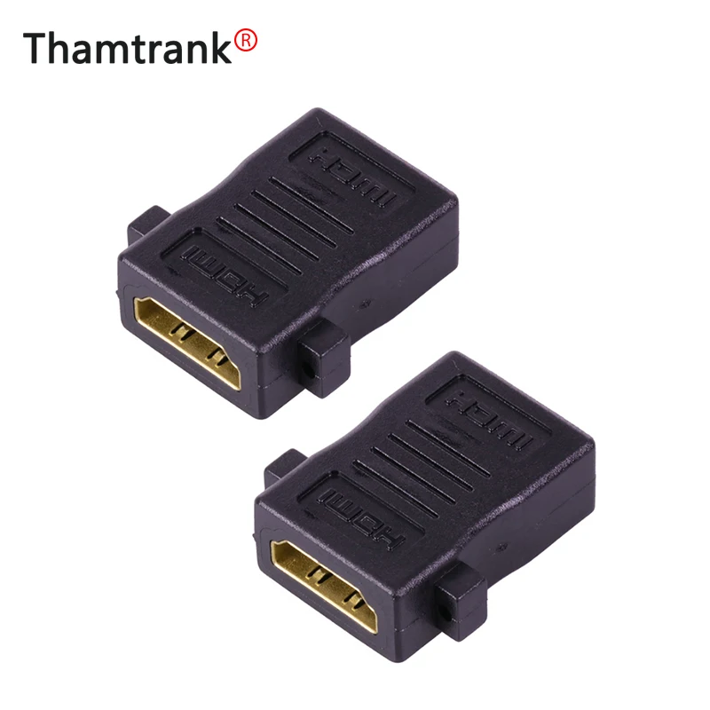 Женский адаптер HDMI для подключения двух кабелей / F к L = 29 мм|Соединители| |