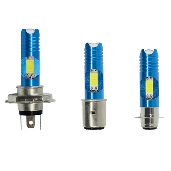 

1Pcs RGB Changable Car Led H4 Motorcycle Headlight P15D BA20D Wireless Motorcycle Head Lamp DRL LED Bulb Moto Light