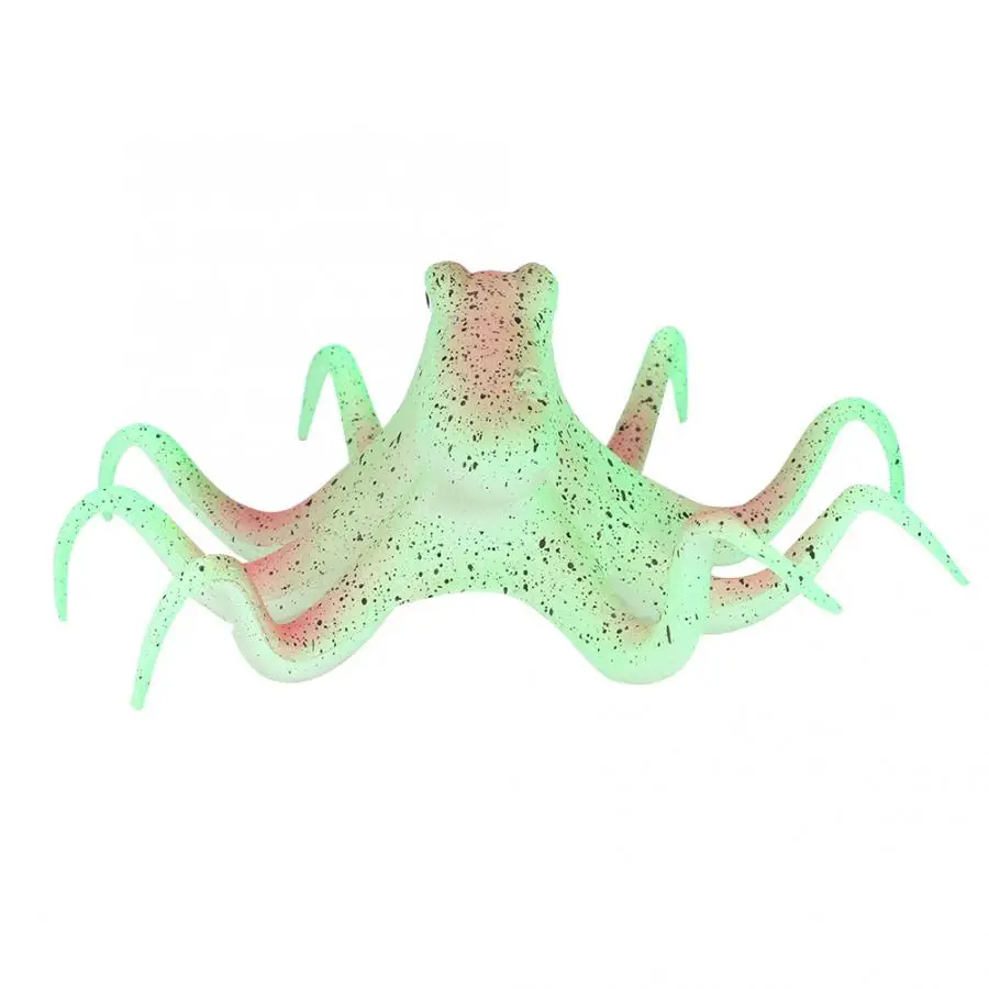 Aquarium Artificial Mini Ornament Silicone Artificial Fluorescent