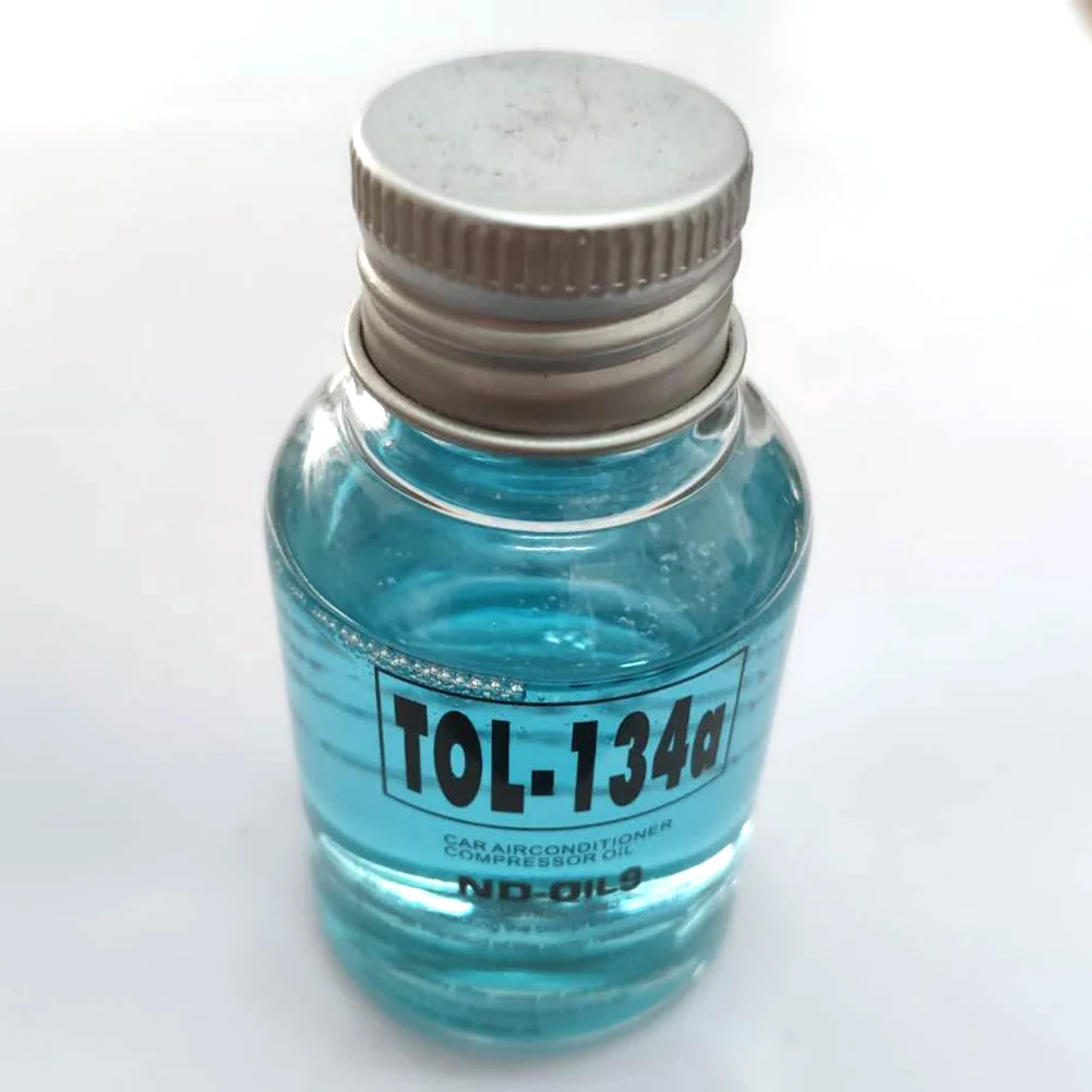 60G Refrigerant Oil R134A Refrigerating Machine Oil Compressor for Automobile Truck Bus Automobile Air Conditioning System