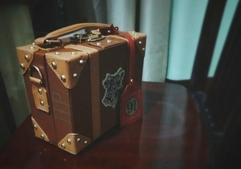 Сумка Хогвартс, школьный значок из искусственной кожи, маленький чемодан, Поттер Гермиона, сумка на плечо, сумки, кошелек, пенал, рождественские подарки