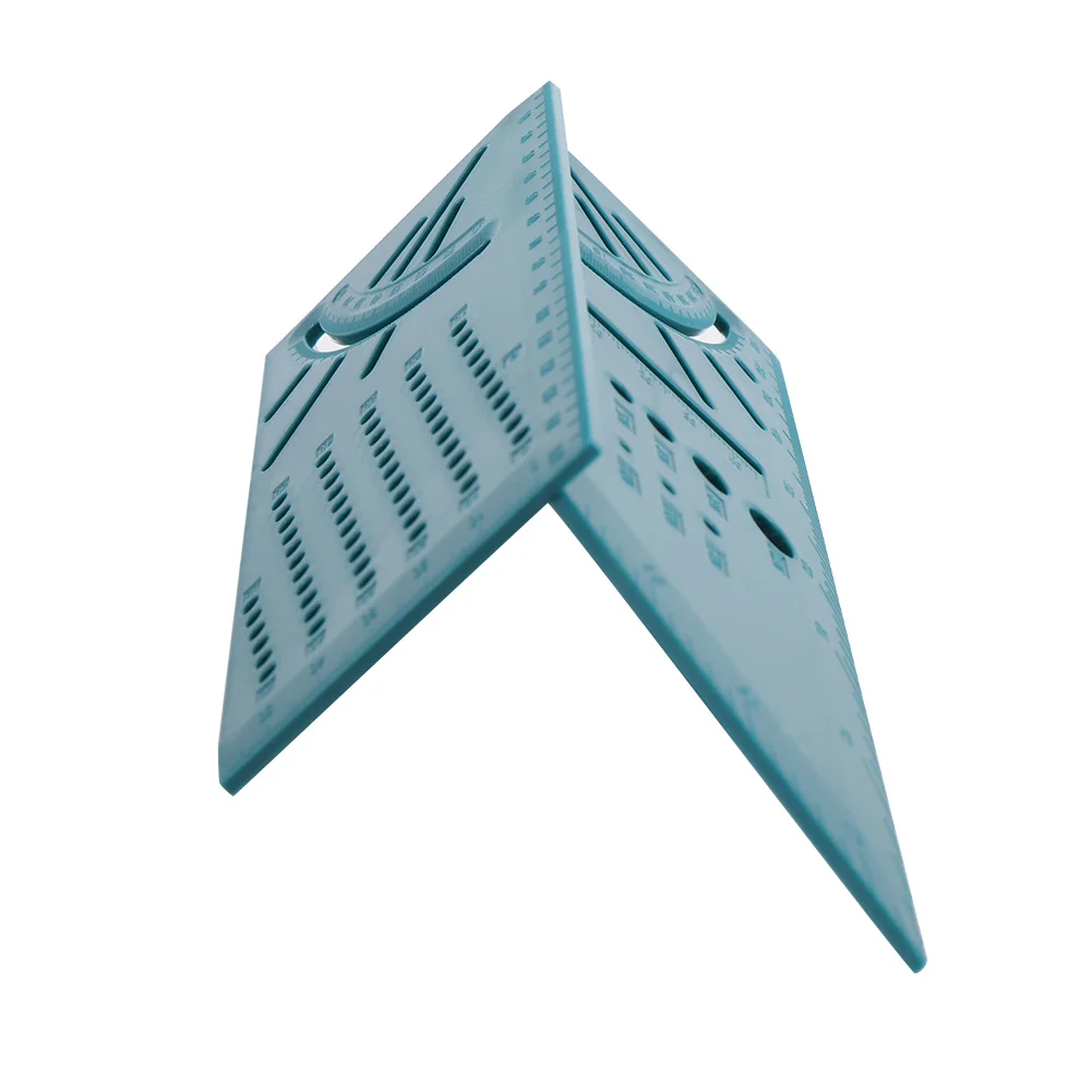 Практичный многоцелевой 3D Mitre углоизмерительный датчик деревообрабатывающая линейка квадратная единица измерения Инструмент 45 градусов и 90 градусов