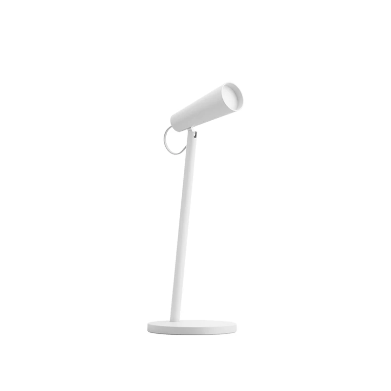 Xiaomi настольная лампа Mijia Перезаряжаемые светодиодный светильник 2000 мА/ч, USB, Портативный выносливости Регулируемая 3 светильник Температура глаз настольная лампа светильник - Цвет корпуса: White