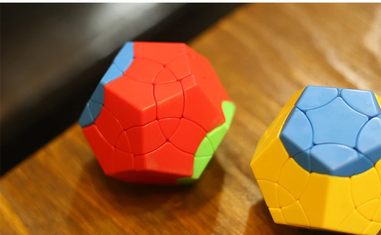 ShengShou BaiNiaoChaoFeng 12 Сторон Wumofang magico Cubo 3 боковых цветов Профессиональный скоростной куб обучающий игрушки для детей новейший
