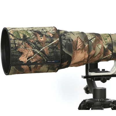 Линзы rolanpro Камуфляжный Плащ дождевик для Canon EF 400 мм F/2.8L II USM защитный чехол для объектива зеркальная камера - Цвет: Number 15