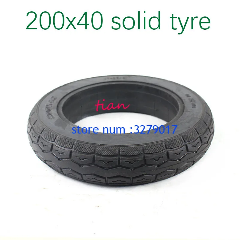 

Free Shipping Good Quality 200x40 Solid Tire Fit 8 Inch Folding Bicycle Scooter Electric Scooter Car Motorcycle Baby's Car