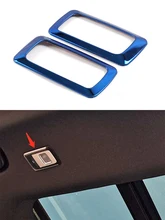 

For Geely Coolray SX11 2018 2019 2020 Car Rear Reading Light Lamp Cover Trim Decor Sticker Frame Stainless Steel Accessories