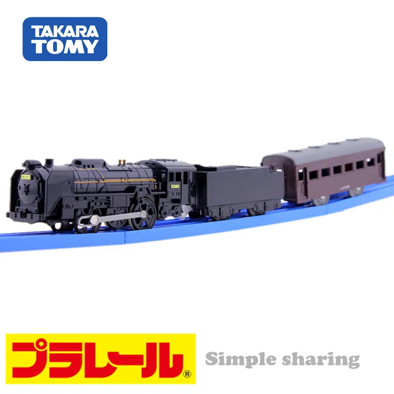 Takara Tomy Pla Rail Plarail S-29 с светильник C61 20 единиц паровоз Япония железнодорожный поезд электрический локомотив модель игрушки