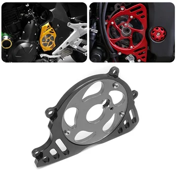 

For KAWASAKI Z1000 Z 1000 2010-2017 Motorcycle Front Sprocket Left Side Chain Guard Engine Cover Protector Protection 2016 2015